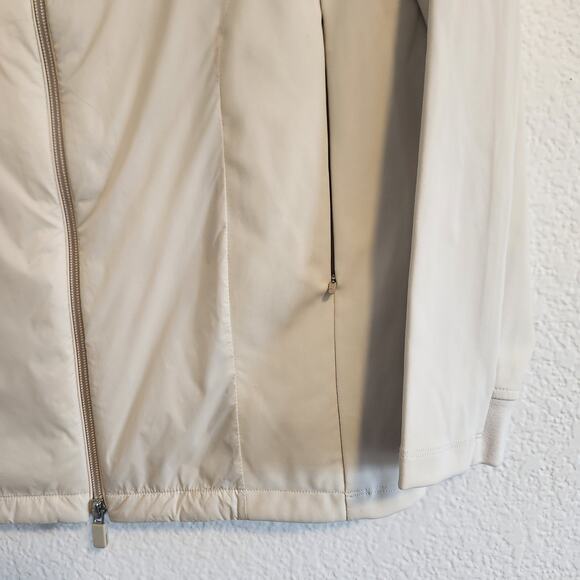 G/Fore G4 Men's Size Small Full Zip Jacket Stone Logo‎ Pockets New - Picture 5 of 6